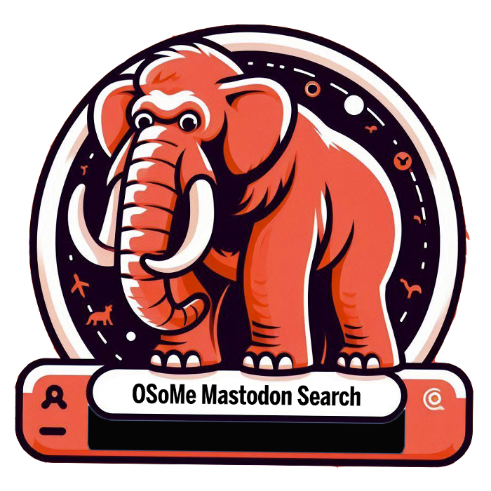 OSoMe Mastodon Search logo